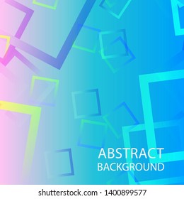Abstract background with rectangular elements and gradient color. vector