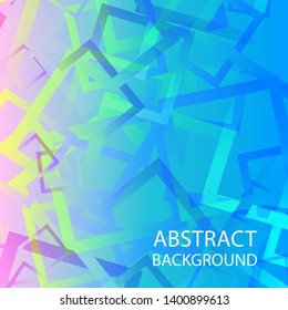 Abstract background with rectangular elements and gradient color. vector