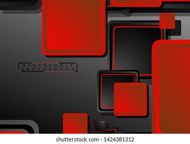 Abstract background rectangular gradient color. Vector geometric design