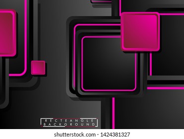 Abstract background rectangular gradient color. Vector geometric design