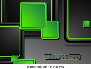 Abstract background rectangular gradient color. Vector geometric design