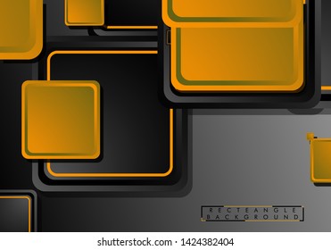 Abstract background rectangular gradient color. Vector geometric design