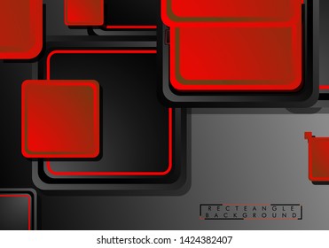 Abstract background rectangular gradient color. Vector geometric design