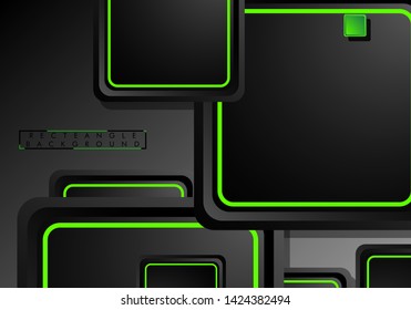 Abstract background rectangular gradient color. Vector geometric design