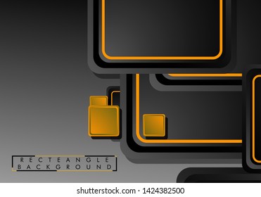Abstract background rectangular gradient color. Vector geometric design