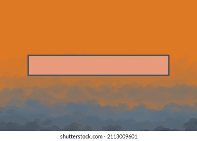 Abstract background with rectangular text box. Copy space mock up for design needs