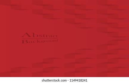 abstract background with red 3d shapes