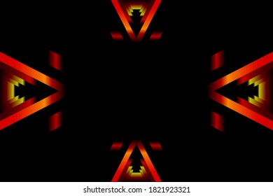 abstract background red and  black