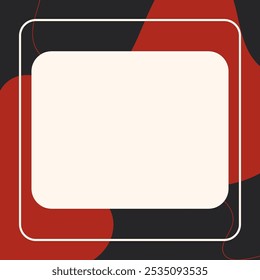 Fondo Abstractas, fondo rojo y negro 
