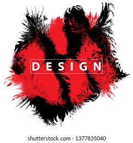 abstract background, in red and black. elegant, unique, modern, background.