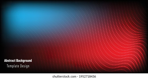 abstract background  red blue and black  gradient.patern circle illustrasion vector eps 10