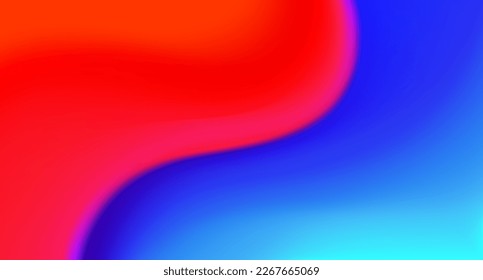 Abstract background, red and blue, cold and hot, yin and yang. Backdrop for postcards and banners, for business and posters, billboards, websites and covers, vector illustration for graphic design