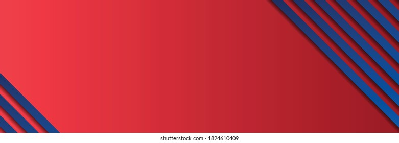 Abstract background red and blue color. Vector illustration for modern presentation background, brochure design, business card background, website slider, landing page, annual report, company profile