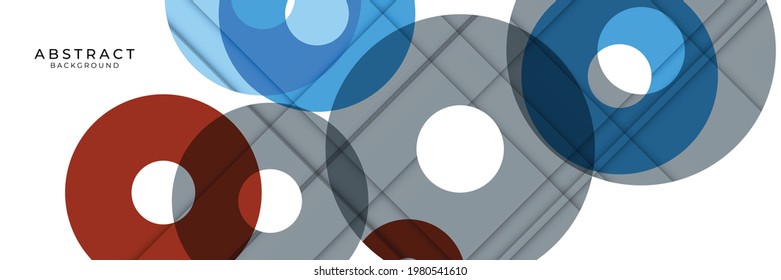 Abstract background in red and blue color. Vector illustration for brochure, business card, corporate cover, poster, presentation design, portfolio, flier, banner, website