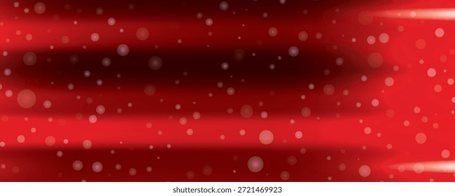 abstrakter Hintergrund rote Bokeh-Kreise. Schöner Hintergrund mit Partikeln.