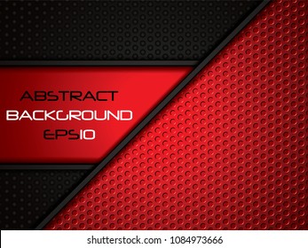 Abstract background, red brochure, vector