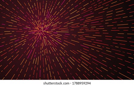abstract background with red burst lines