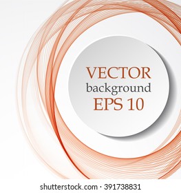 Abstract background with red circles