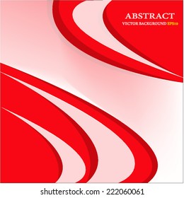 Abstract background with red color