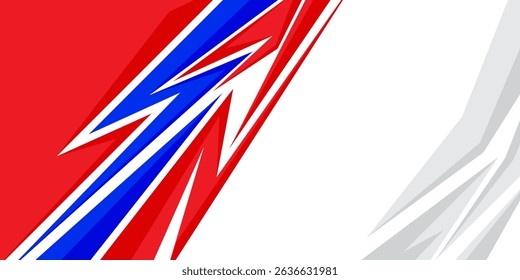 abstract background with red color and blue color