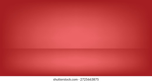 Fondo Abstractas con color rojo, con espacio vacío, apto para la colocación del producto, Anuncios y se puede utilizar para cualquier cosa.