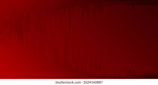 Fondo abstracto con color rojo. Ilustración vectorial