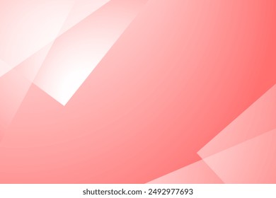 Fondo Abstractas Color rojo con capa de forma superpuesta blanca para concepto corporativo, Plantilla, póster, folleto, Sitio web, diseño de volante. Ilustración vectorial	