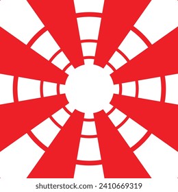 Abstract background in red colour vector