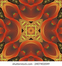 Abstract background of red combined with yellow