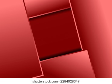 Abstrakter Hintergrund - rote, dunkle und schwarze Überschneidung