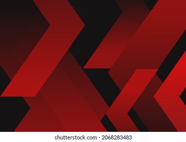 Abstract background of red and dark color of modern design,vector illustration
