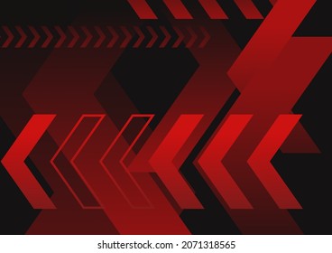 Abstract background of red and dark color of modern design,vector illustration