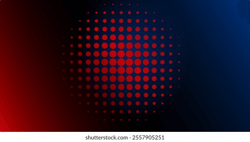 abstract background with red dots