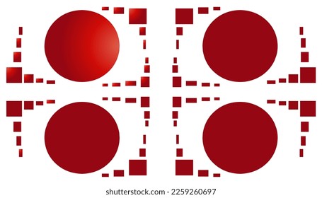 Abstract background with a red frame. Perfect for wallpapers, website backgrounds, posters, banners