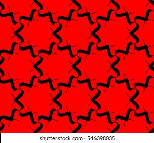 Abstract background. Red geometric seamless pattern in modern stylish. Vector seamless pattern