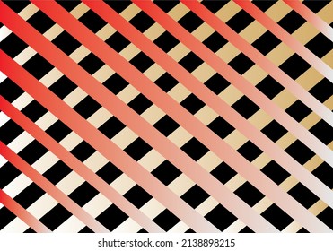 Abstract background with red and gold gradient with black screen suitable for wallpaper and banner themes
