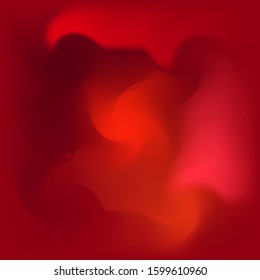 Abstract background. Red gradient for your festive design. Trendy web site wallpaper style with place for text. 