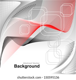 Abstract background in red grey white colors