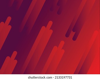 Abstract background red hand print with gradient color can be used for banner presentation 