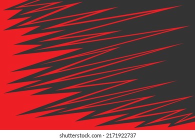 Abstract background with red jagged zigzag pattern