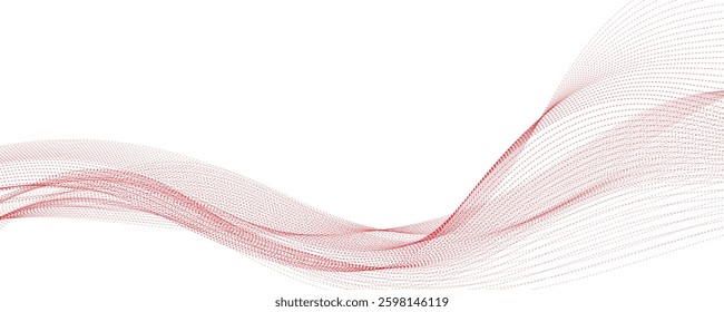 abstract background with red lines