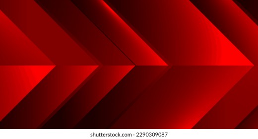 Abstract background with red lines and transitions. Technologies. Vector