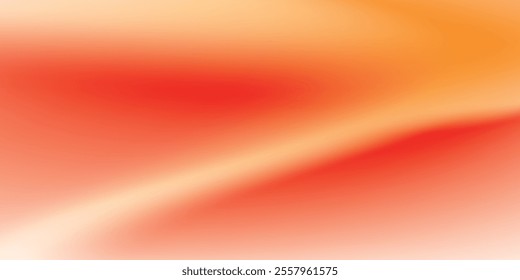 abstract background in red and orange color. Elegant dynamic and bright gradient vector illustration eps10