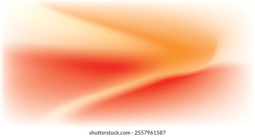 abstract background in red and orange color. Elegant dynamic and bright gradient vector illustration eps10