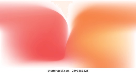 abstract background in red and orange color. Elegant dynamic and bright gradient art