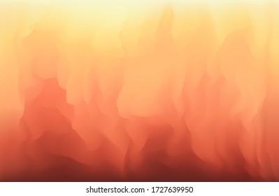 Abstract background in red, orange and yellow gradient colors. Concept of flame, fire, music, motion for mobile apps, ui, banner design, poster decoration