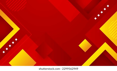 Fondo abstracto con color de gradiente amarillo rojo. Diseño gráfico abstracto vectorial patrón de banner plantilla web para diseño de presentación, volante, portada de medios sociales, banner web, banner tecnológico