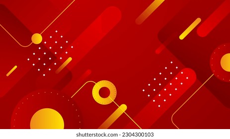 Abstract background with red orange yellow gradient color. Vector abstract graphic design banner pattern web template for presentation design, flyer, social media cover, web banner, tech banner