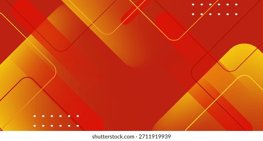 abstract background with red orange yellow gradient color. vector abstract graphic design banner pattern web template for presentation design, flyer, social media cover, web banner.eps.10.