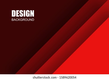 Abstract background. Red background overlap layer on gradient colors. vector.
